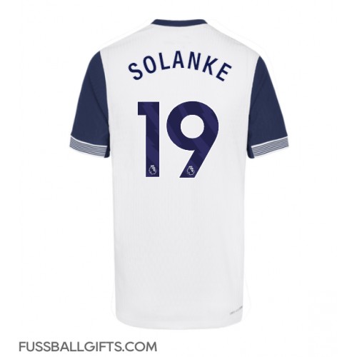 Tottenham Hotspur Dominic Solanke #19 Fußballbekleidung Heimtrikot 2024-25 Kurzarm